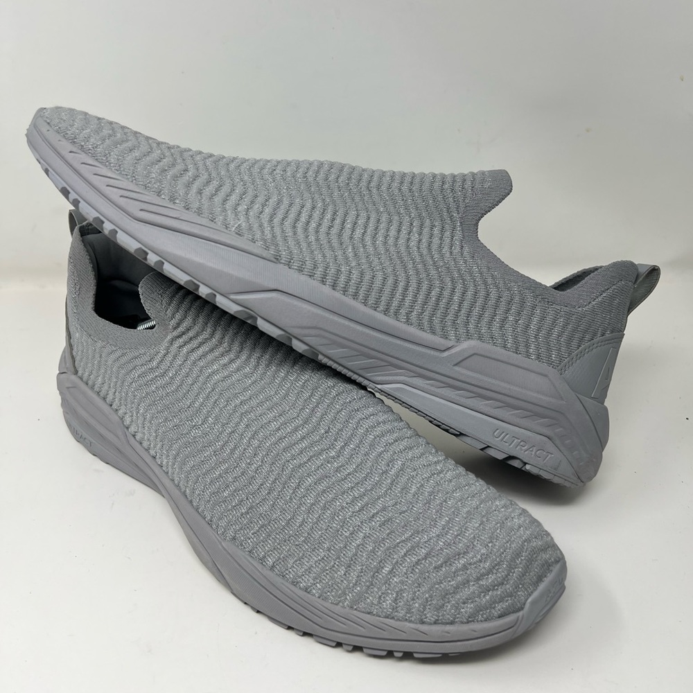 APL Mens Techloom Traveler Slip On Grey Ultract Low Sneaker Shoes Size 14 GREAT!
